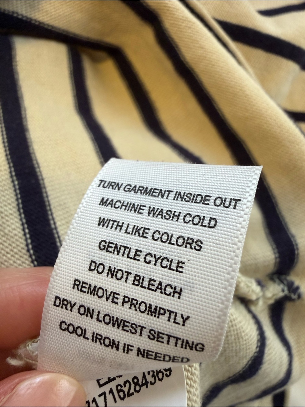 AYR The Matinee Tee Sandstone Stripe, L - Picture 9 of 9